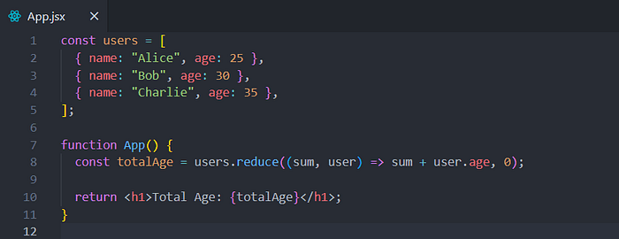 Reduce Example